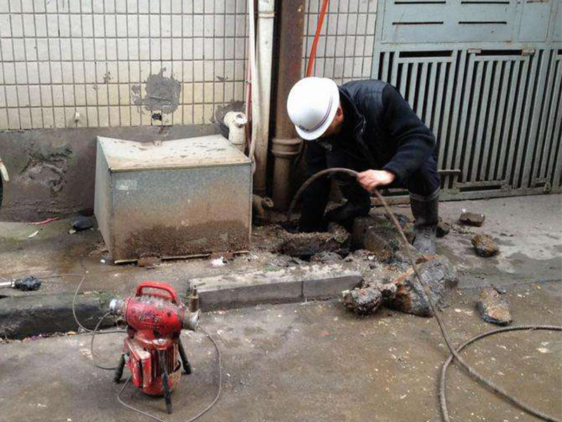 莲池疏通下水道-洗菜池疏通