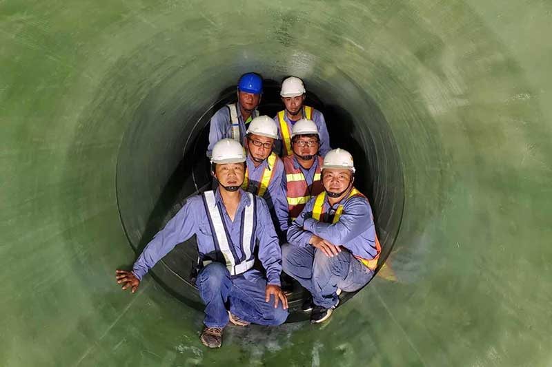 莲池清洗管道的几个步骤