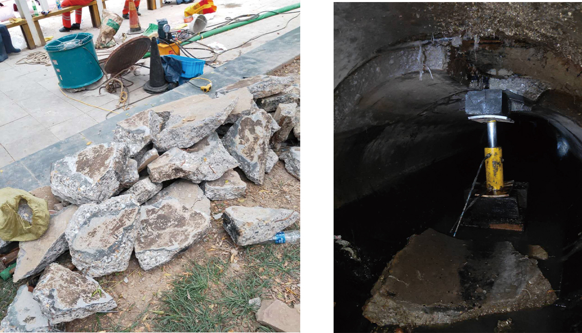 莲池管道预处理